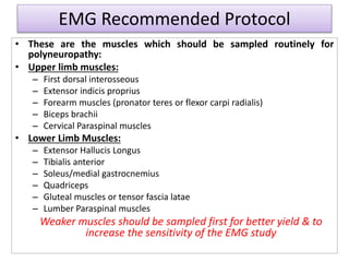 CIDP and NCS protocol | PPTX