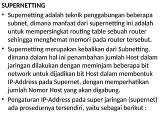 CIDR DAN VLSM98659106536523835063265.pptx