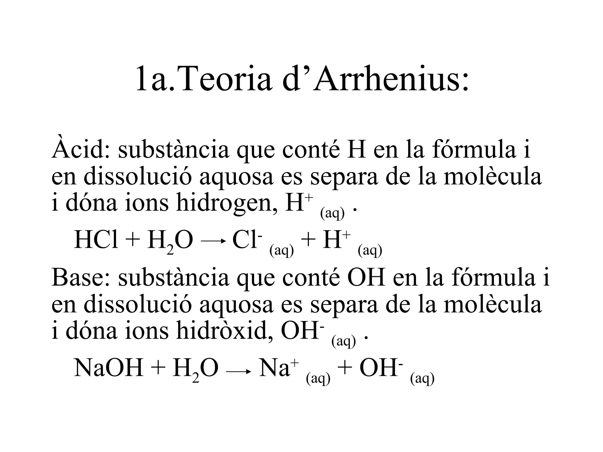 Constants d’acidesa i basicitat 