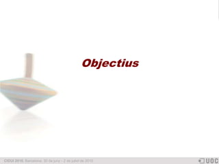 Objectius
