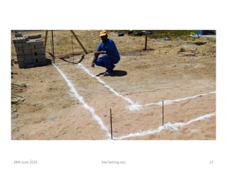 28th June 2024 Site Setting-out 27
 