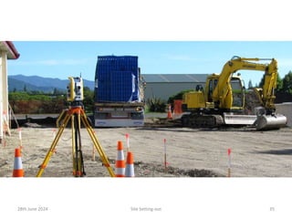 28th June 2024 Site Setting-out 35
 