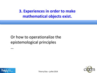 Mathematics and reality - Cieaem-Dias | PPT