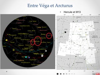 Entre Véga et Arcturus
• Hercule et M13
 