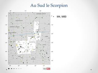 Au Sud le Scorpion
• M4, M80
 