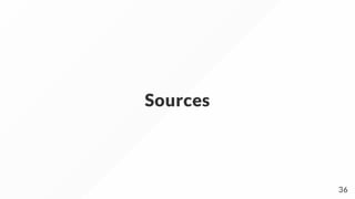 Sources
36
 