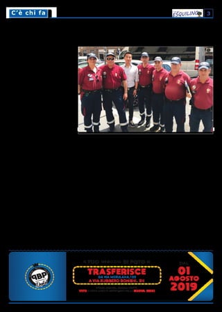 3
Volontari per la legalità e il decoro nel rione
Rinnovata la convenzione tra la comunità dei giovani cinesi residenti all’Esquilino e l’Associazione
degli ex dipendenti in pensione della Polizia di Stato. Obiettivo: sostenere il contrasto al degrado
Èun sentimento ormai diffuso fra gli abitanti
di Esquilino che il rione, nonostante la sua
ricchezza e vivacità culturale, presenti proble-
mi enormi che vanno a minare la percezione
della sua sicurezza. Mancanza di manutenzio-
ne, inefficiente raccolta dei rifiuti, furti, spac-
cio, scarsa illuminazione, mobilità non pianifi-
cata. Con le amministrazioni locali e le forze
dell’ordine spesso sotto accusa per non essere
in grado di risolvere i problemi sollevati dai re-
sidenti. Quanto può essere incisiva l’azione di
un gruppo di volontari composto da poliziotti
in pensione e civili, per tentare di migliorare la
qualità della vita del rione? Eppure, la comuni-
tà dei giovani cinesi di Esquilino ha scommesso
sul loro intervento e ha stipulato una conven-
zione con l’Associazione Nazionale della Polizia
di Stato.
L'Associazione. L’ANPS nasce nel 1968 come
Associazione del Corpo delle Guardie di PS.
Mentre all’inizio era composta essenzialmen-
te da poliziotti in pensione, dagli anni ‘90 ha
aperto l’ingresso ai volontari civili che, previo
corso di formazione, possono affiancare i poli-
ziotti nello svolgimento delle loro attività, che
vanno dalla protezione civile alla tutela am-
bientale e del patrimonio artistico, all’assisten-
za agli anziani, alla vigilanza scolastica e altre
iniziative previste dal loro statuto.
L'intervento nel rione. In particolare, all’E-
squilino l’Associazione giovani cinesi ha stipu-
lato una convenzione con gli ex poliziotti e vo-
lontari, allo scopo di migliorare la sicurezza dei
suoi abitanti. Con un sostegno di circa 4.000
euro al mese, una parte dei commercianti cine-
si della zona contribuisce a finanziare l’attività
e le spese sostenute dai volontari, sette o otto
persone. Dice Carmine De Santis, responsabile
dell’ANPS per l’Esquilino: «La nostra è soprat-
tutto un’attività di deterrenza contro le azioni
illegali o di degrado del rione, come borseg-
gi, spaccio, commercio abusivo. Assicuriamo
una presenza dalle ore 14 alle 19 e siamo in
contatto diretto con il Commissariato di zona.
È chiaro che noi non possiamo procedere agli
arresti, ma ogni volta che notiamo un atto ille-
gale, allertiamo le forze dell’ordine, che in po-
chissimi secondi arrivano sul posto». Ma l’ANPS
è in contatto anche con i servizi di emergen-
za sociale e sanitaria, quali la Sala Operativa
Sociale, i Vigili del Fuoco, le istituzioni sanita-
rie, i servizi sociali municipali, svolgendo in tal
modo attività di prevenzione del disagio socia-
le e di prima assistenza sanitaria dei cittadini.
La comunità cinese. La comunità cinese di
Esquilino è estremamente convinta dell’utilità
di questa azione di deterrenza e ci tiene a sot-
tolineare che la sua iniziativa è nata perché ha
a cuore questo rione e per rendere un servi-
zio a tutti i residenti, cinesi e non. Tant’è che
dopo un primo periodo in cui il servizio era sta-
to affidato a vigilantes privati, l’associazione
dei giovani cinesi si è rivolta prima ai volontari
dei carabinieri e dal 2015, con qualche periodo
di sospensione, ha stipulato una convenzione
con l’associazione dei volontari della Polizia di
Stato.
Anche se molti abitanti di Esquilino continuano
ad avere una percezione negativa riguardo alla
sicurezza e decoro, del rione, Mei Du Dong,
una delle negozianti più attive nel sostenere
tale iniziativa, osserva: «La validità di tale ser-
vizio è dimostrata dalla constatazione che nei
periodi in cui è stato sospeso, la situazione del-
le strade del rione è peggiorata enormemente.
Il commercio abusivo ha dilagato, lo spaccio e
i borseggi sono aumentati e anche il bivacco.
Da quando il servizio si è riattivato, la situazio-
ne è molto migliorata, grazie soprattutto alla
collaborazione col Commissariato di zona, che
li sostiene nella formazione e interviene nelle
attività proprie della Polizia.»
Le altre comunità. Purtroppo va evidenziato
che altre comunità, anche se informate, non
partecipano all’iniziativa. I bangladesi, che
all’inizio avevano promesso il loro contributo,
si sono poi tirati indietro, mentre con i com-
mercianti italiani i rapporti non sono facili e
non c’è molta collaborazione. Dice però l’e-
dicolante Alessandra, sotto i portici di Piazza
Vittorio:«Sappiamo tutti che il rione è difficile,
ma questa squadra, da circa un anno, svolge
un lavoro serio, importante e ci dà una cer-
ta sicurezza. Io sono pienamente soddisfatta
perché posso segnalare loro le cose che non
vanno, e vedo che si attivano e spesso riesco-
no a risolvere il problema. Spero quindi che il
servizio vada avanti.»
Alcune considerazioni. Dalle opinioni raccol-
te, sembra che questa iniziativa sia un impor-
tante strumento che contribuisce a migliorare
la situazione del rione. D’altra parte, questa
attività di primo livello è utilissima, ma se non
si attiva in modo efficace il secondo livello de-
gli interventi – cioè quelli relativi alle speci-
fiche competenze delle amministrazioni locali,
delle forze dell’ordine, dei servizi sociali, delle
società di servizi – la vivibilità del rione rimar-
rà sempre precaria. È auspicabile, comunque,
che anche altre comunità partecipino all’inizia-
tiva, compresa quella italiana, così da rendere
possibile l’estensione dell’orario di servizio dei
volontari, fino a coprire l’intera giornata.
Maria Grazia Sentinelli
C’è chi faC’è chi fa
 