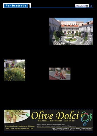 3Per le stradePer le strade
La rinascita del giardino di Studi Orientali
All’interno della Caserma Sani, un angolo della T...
