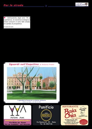 2
I giardini d’inverno a piazza Vittorio
(Olio su tela, cm 60 X 90)
Sguardi sull’Esquilino di Antonio Finelli
(antonio.fin...