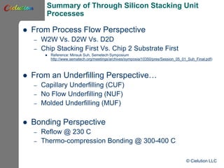 Thermo-Mechanical Simulation of Through Silicon Stack Assembly | PPTX