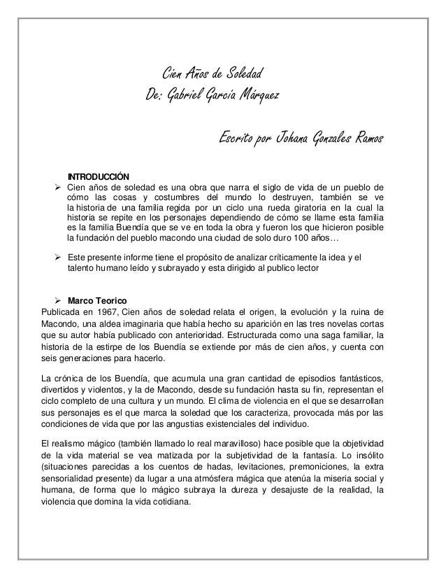 Cien Años De Soledad