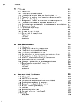 Ciencia e Ingenieria de los Materiales