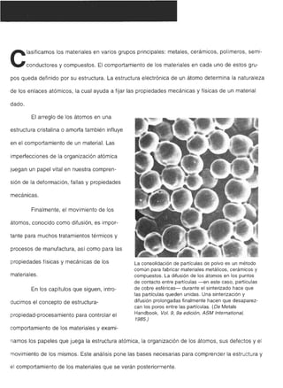 Ciencia e Ingenieria de los Materiales
