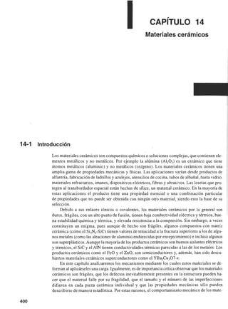 Ciencia e Ingenieria de los Materiales