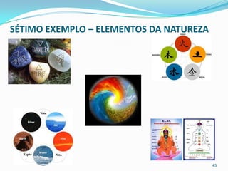 SÉTIMO EXEMPLO – ELEMENTOS DA NATUREZA




                                         45
 
