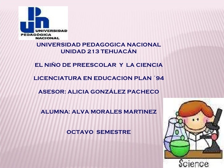 Ciencia en preescolar