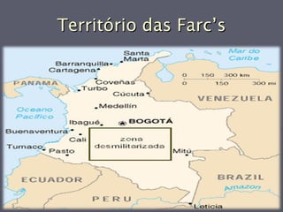 Território das Farc’s 