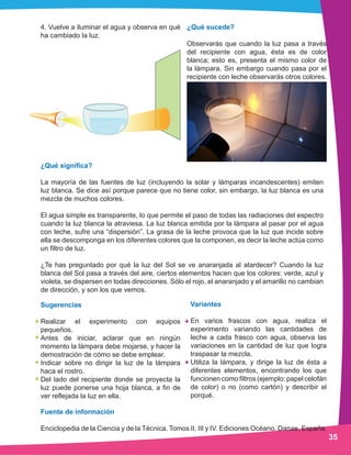 Ciencia preescolar manual experimentos 