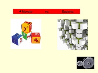  Novato   vs.   Experto:
 