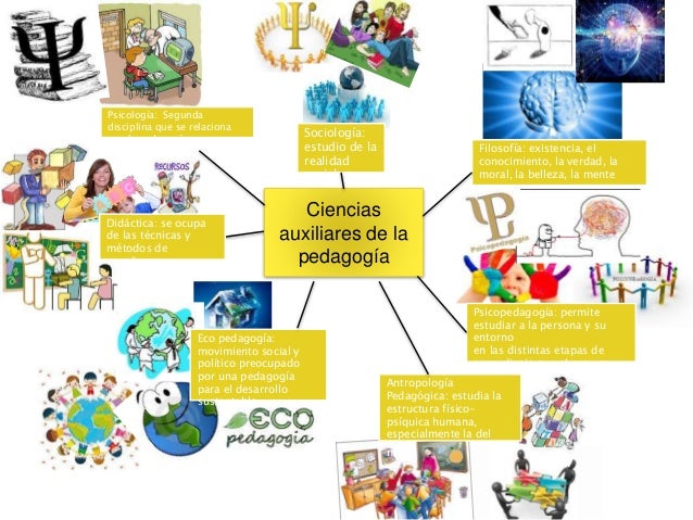 Ciencias auxiliares con la Pedagogía