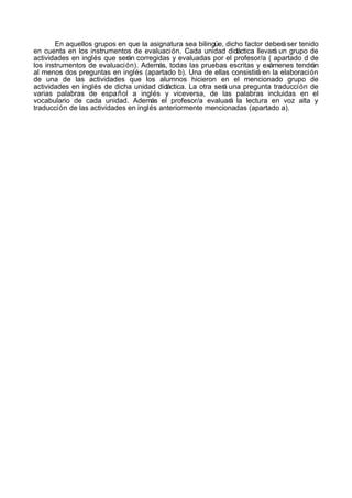 Ciencias Naturales. criterios de evaluación