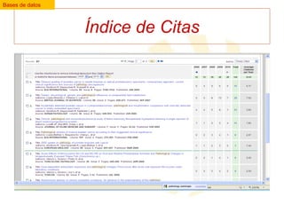 Bases de datos

Índice de Citas

 