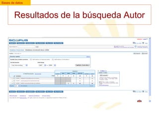 Bases de datos

Resultados de la búsqueda Autor

 