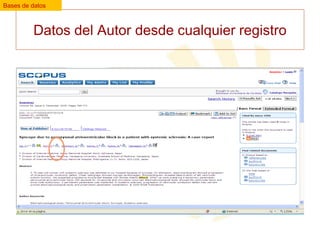 Bases de datos

Datos del Autor desde cualquier registro

 