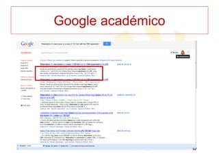 Google académico

 