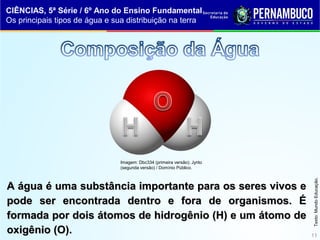 Ciencias os principais tipos de agua e sua distribuicao na terra | PPT