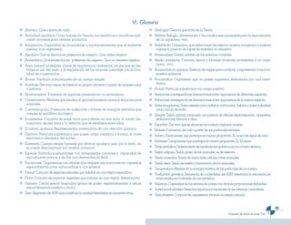 VI. Glosario
Abiótico: Que carece de vida.                                                        Geología: Ciencia que trata de la Tierra.
Actividad científica: Cómo trabaja la Ciencia, los científicos y científicas apli-   Hábitat: Refugio, alimentación y las condiciones necesarias para la reproducción
 cando procesos para obtener productos.                                               de un organismo vivo.
Adaptación: Capacidad de acomodarse a los requerimientos que el ambiente             Heterótrofo. Organismo que debe tomar del exterior materia inorgánica y materia
 impone a un organismo.                                                               orgánica, pues no es capaz de sintetizar su alimento.
Aeróbico: Que se efectúa en presencia de oxígeno. Que utiliza oxígeno.               Homeostasis: Estado estable de los sistemas vivientes.
Anaeróbico: Que se efectúa sin presencia de oxígeno. Que no necesita oxígeno.        Medio ambiente: Factores físicos y factores vivientes inmediatos a un orga-
Área natural protegida: Zonas de importancia ambiental, en las que se res-            nismo vivo.
 tringe el uso del suelo y la explotación de los recursos naturales con la fina-     Nomenclatura química: Sistema de reglas para nombrar y representar a los com-
 lidad de conservarlos.                                                               puestos químicos.
Átomo: Partícula más pequeña de un cuerpo simple.                                    Procariótico: Organismo que no posee organelos delimitados por una mem-
Autótrofo: Ser vivo capaz de fabricar su propio alimento a partir de energía solar    brana.
 o química.                                                                          Protón: Partícula subatómica con carga positiva.
Biodiversidad: Variedad de especies presentes en un ecosistema.                      Relaciones interespecíficas: Interacciones entre organismos de diferentes especies.
Conservación: Medidas que tienden al aprovechamiento racional de los recursos        Relaciones intraespecificas: Interacciones entre organismos de la misma especie.
 naturales.                                                                          Sales inorgánicas: Sales oxisales como sulfatos, carbonatos, fosfatos y sales haloideas
Contaminación: Presencia de sustancias o formas de energías extrañas que              como cloruro de sodio.
 rompen el equilibrio ecológico.                                                     Sangre: Tejido animal compuesto por plasma de células especializadas : plaquetas,
Ecosistema: Conjunto de seres vivos que habitan en una zona, el medio fisi-           glóbulos rojos, blancos y otros.
 coquímico de esa zona y la relación que se establece entre ellos.                   Saprófito: Ser vivo que se alimenta de materia orgánica muerta.
Ecuación química: Representación matemática de una reacción química.                 Síntesis: Formación del todo a partir de sus partes elementales.
Electrón: Partícula subatómica que posee carga negativa y forman la nube             Soluto: Componente que participa en menor proporción. Ej. la sal del agua de mar.
 electrónica alrededor del núcleo.
                                                                                     Solvente: Componente que participa en mayor proporción. Ej. El agua.
Elemento: Cuerpo simple formado por átomos iguales y que, por lo tanto, no
 se puede descomponer por medios químicos.                                           Tabla periódica: Ordenamiento de los elementos químicos por su número atómico.
Especie: Individuos semejantes, con antepasados comunes y capacidad de               Tejido adiposo: Tejido graso de los animales, es de reserva.
 reproducirse entre sí y de dar una descendencia fértil.                             Tejido conectivo: Tejido de unión entre células vivas animales.
Eucarionte: Organismos con células que realizan sus funciones en organelos           Tejido óseo: Tejido de sostén y locomoción de los animales.
 especializados como mitocondrias y cloroplastos.                                    Temperatura: Medida de la energía cinética de las partículas de un cuerpo.
Fauna: Conjunto de especies animales que habitan en una región específica.           Traducción genética: Secuencia de nucleótidos del ARN determina la secuencia de
Flora: Conjunto de especies vegetales que habitan en una región determinada.          aminoácidos en la síntesis de una proteína.
Gameto: Célula sexual masculina (grano de polen, espermatozoide) y célula            Valencia: Capacidad de los átomos de unirse con otros en proporciones definidas.
 sexual femenina (oosfera y óvulo).                                                  Vertidos industriales: Desechos líquidos provenientes de las fábricas o industrias.
Gen: Segmento de ADN que constituye la unidad hereditaria en los seres vivos.        Vida silvestre: Conjunto de organismos vivos en su estado natural.


                                                                                                                                                                                   
                                                                                                                                            Programas de estudio de Tercer Ciclo
 