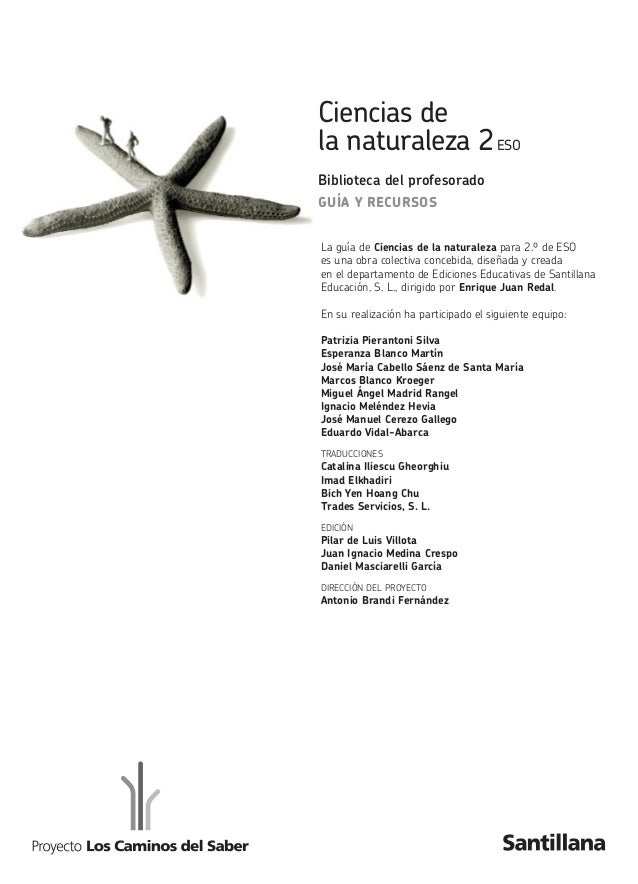Ciencias De La Naturaleza 2º Gdp