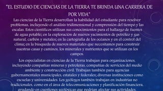 Ciencias de la tierra