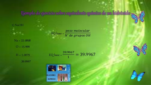 Unidades físicas y químicas de concentración de las soluciones