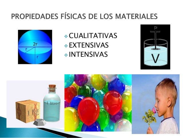 Propiedades Físicas De Los Materiales Ejemplos