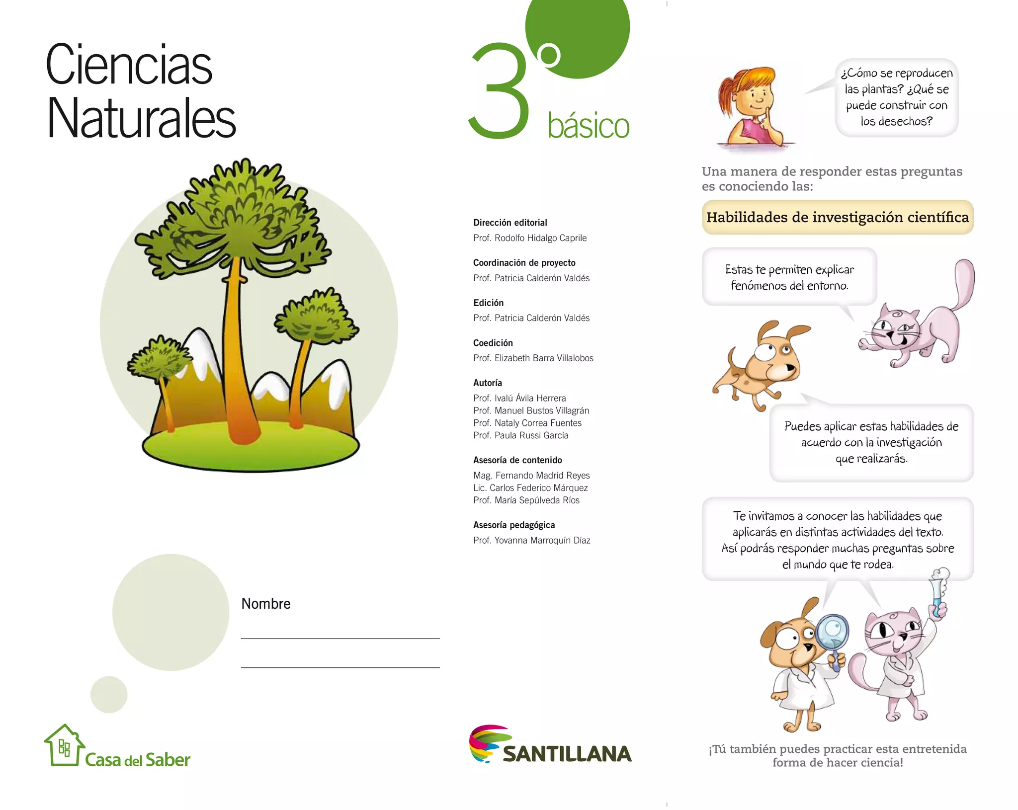 Ciencias naturales 3ro santillana | PDF