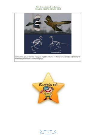 Plan de continuidad pedagógica
4C ESC 6 FELIPE BOERO DE20
3
 