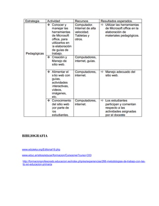 Ciencias naturales de la mano con las tic en quinto grado de primaria y ...