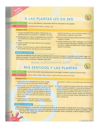 Ciencias para preescolar