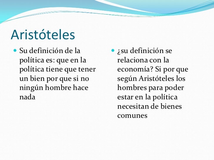Ciencias politicas y economicas