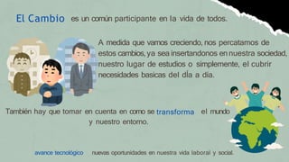 CAMBIOS INSTITUCIONALES Y NORMATIVOS. CIENCIAS SOCIALES | PDF