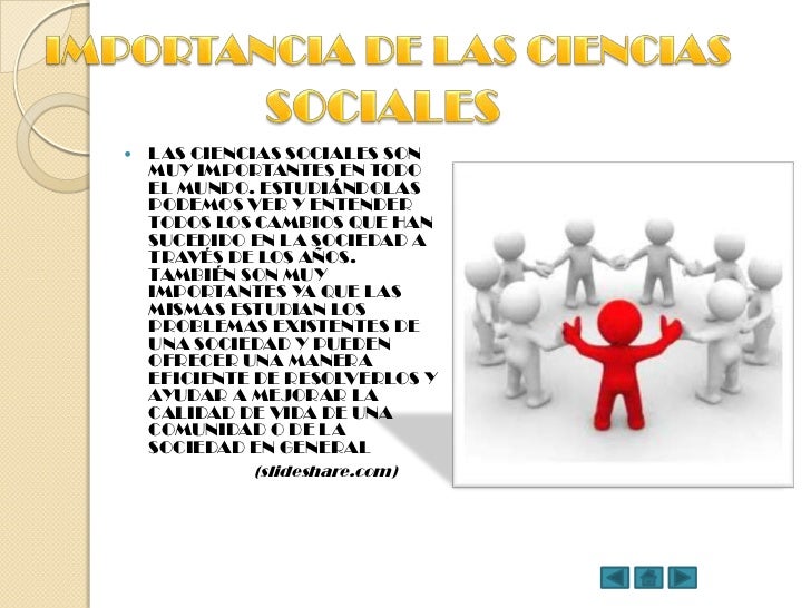 Ciencias sociales