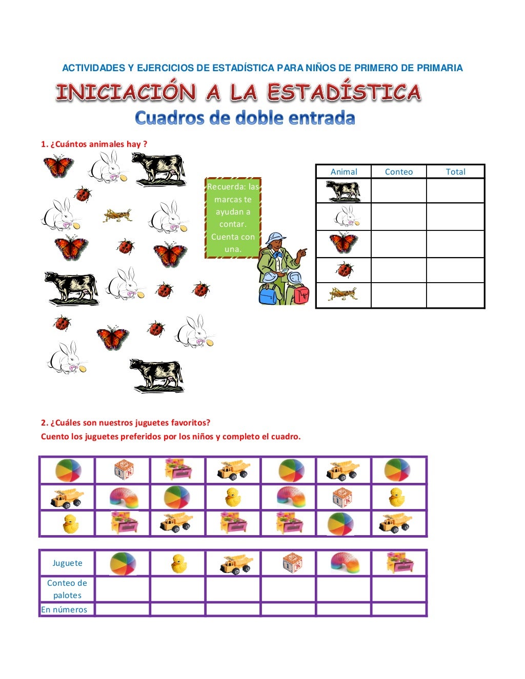 Estadística para niños