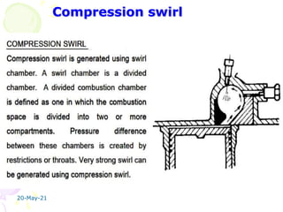 CI engine combustion stages and combustion chamber design | PPT