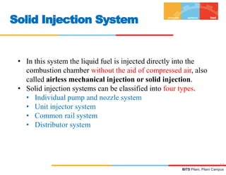 Compression ignition engine fuel injection | PDF