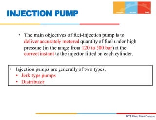 Compression ignition engine fuel injection | PDF