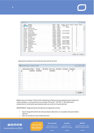 Cierre anual: Microsoft Dynamics NAV | PDF