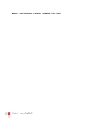 Kanzaki excepcionalmente se rompe a llorar entre los abucheos. 
Kikuslirus | Traducción y Edición 
 