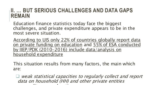 CIES 2017 / Data revolution : Private funding and equity in education Slide 10