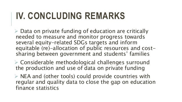 CIES 2017 / Data revolution : Private funding and equity in education Slide 14